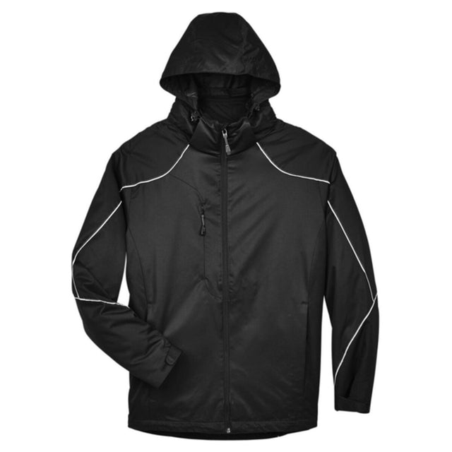 North End 88196 - Men's Angle 3-In-1 Jacket with Bonded Fleece Liner