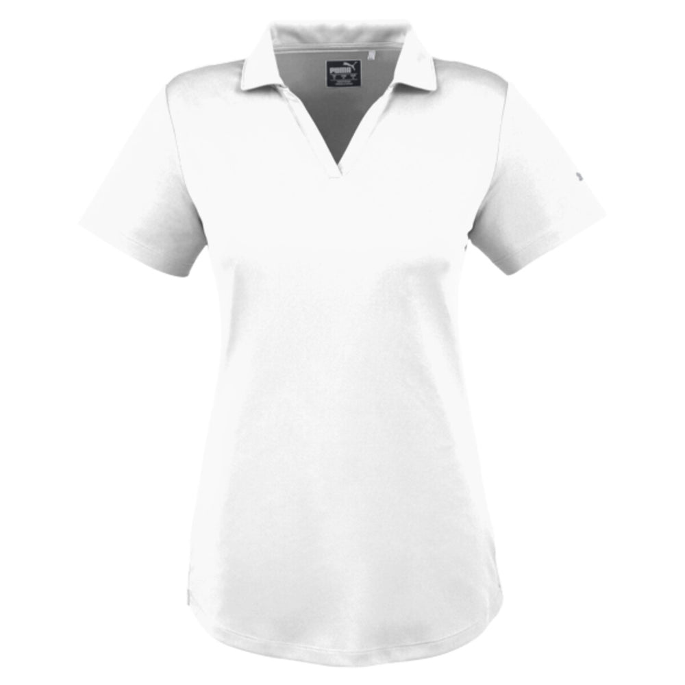 Puma Golf 596800 - Women's Icon Golf Polo - Bright White