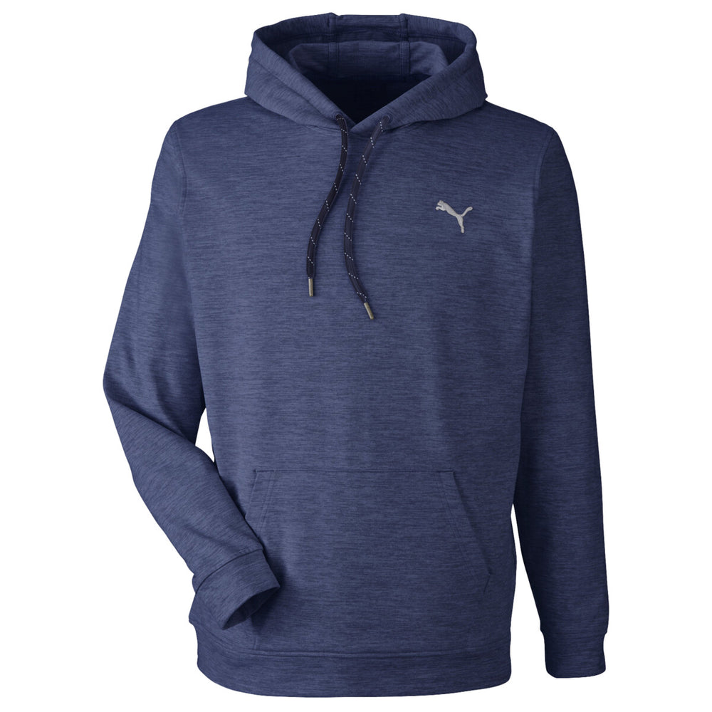 Puma Golf 534527 - Men's Cloudspun Progress Hooded Sweatshirt - Navy Blazer Heather