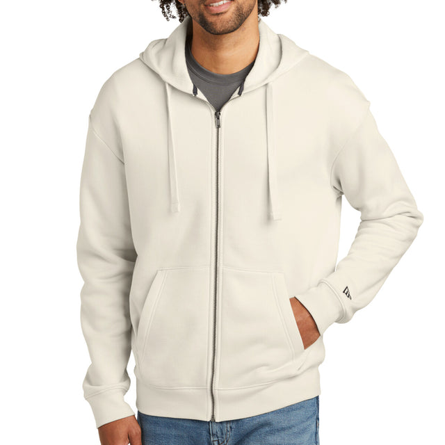 New Era NEA526 - Heritage Fleece Full Zip Hoodie