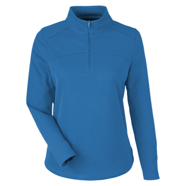 North End NE412W - Women's Express Tech Performance Pique Quarter-Zip Pullover