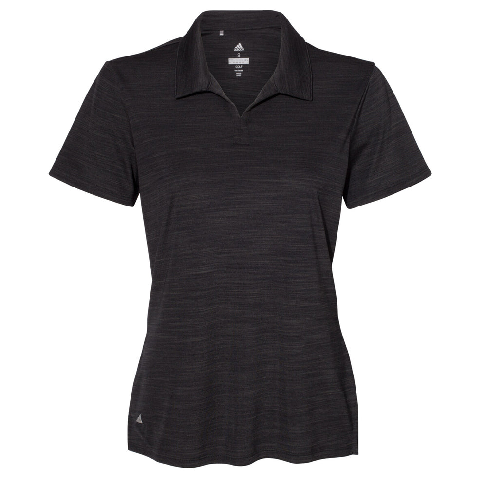 Adidas A403 - Women's Mélange Polo - Black Melange
