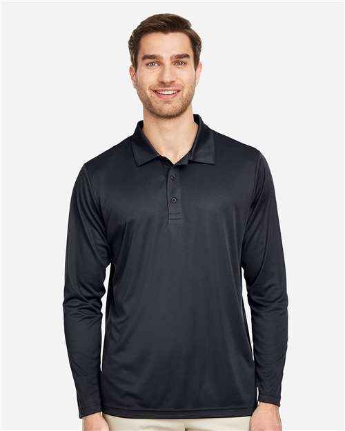 Team 365 TT51L - Men's Zone Performance Long Sleeve Polo