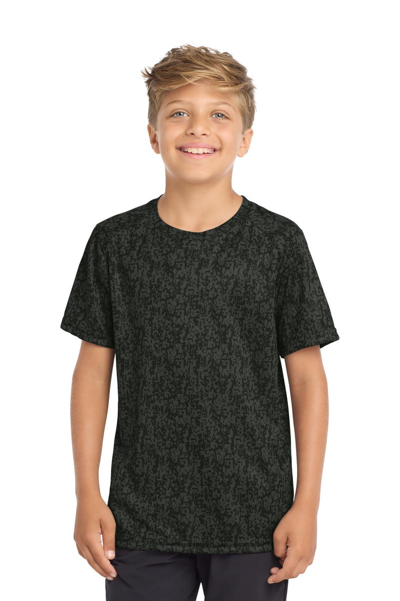 Sport-Tek YST460 - Youth Digi Camo Tee Sport-Tek