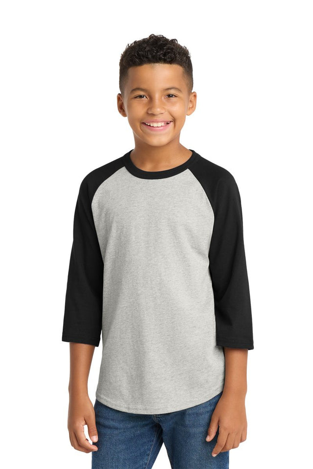 Sport-Tek YT200 - Youth Colorblock Raglan Jersey