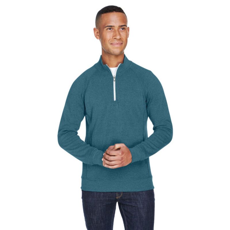 J. America Adult Triblend Fleece Quarter-Zip JA8869 Adult Triblend Fleece Quarter-Zip Thumbnail