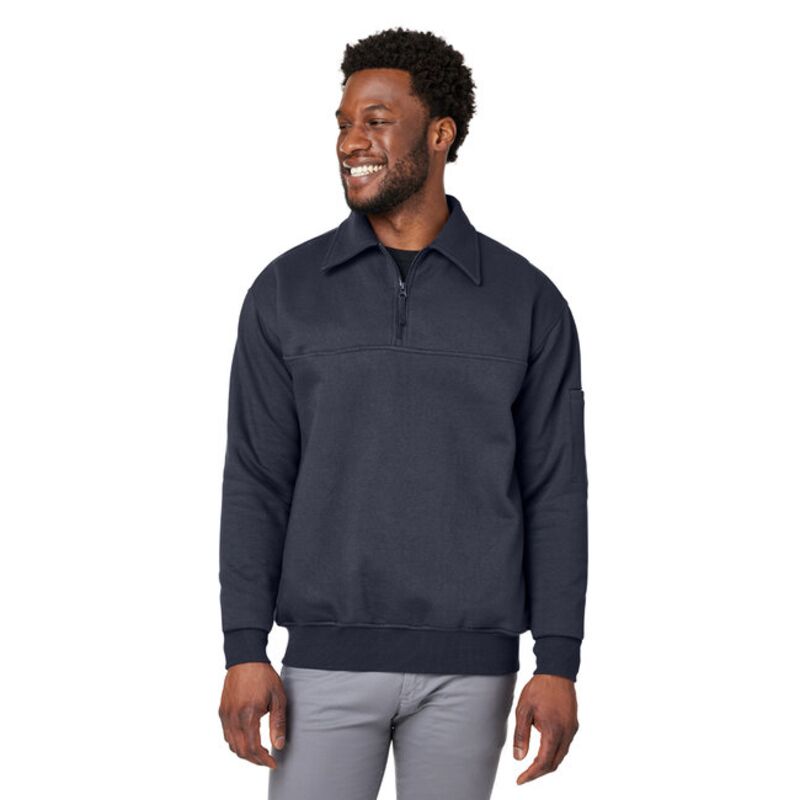 Harriton Men's ClimaBlocâ„¢ Heavyweight Tactical Quarter-Zip M712 Men's ClimaBlocâ„¢ Heavyweight Tactical Quarter-Zip Thumbnail
