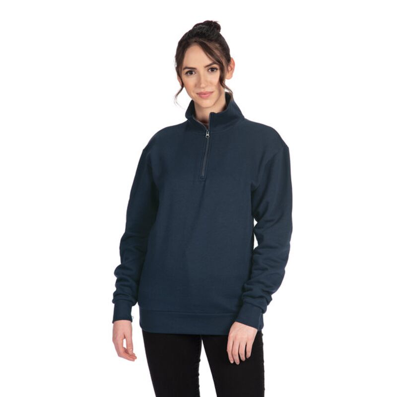 Next Level Apparel Unisex Fleece Quarter-Zip 9643 Unisex Fleece Quarter-Zip Thumbnail