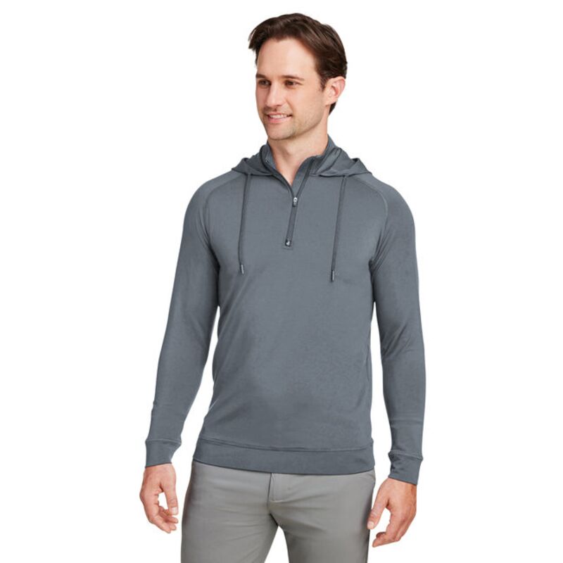 Unisex Vandyke Quarter-Zip Hooded Sweatshirt Thumbnail