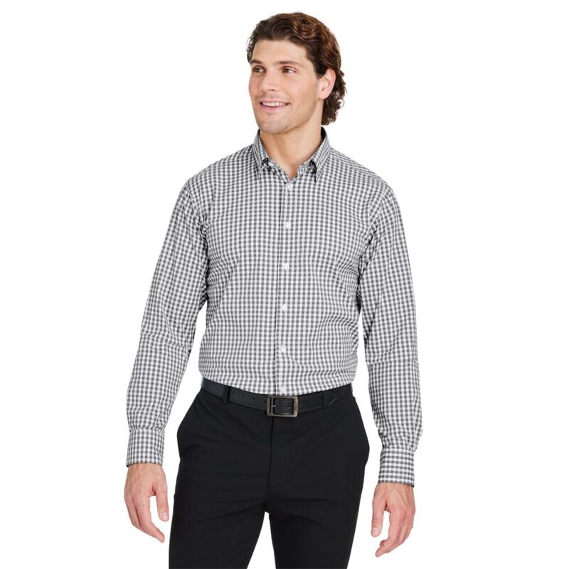 Men's CrownLux Performance® Gingham Dress Shirt Thumbnail