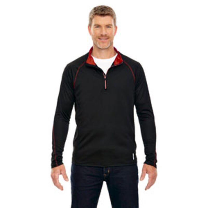 North End Men's Radar Quarter-Zip Performance Long-Sleeve Top 88187 Men's Radar Quarter-Zip Performance Long-Sleeve Top Thumbnail