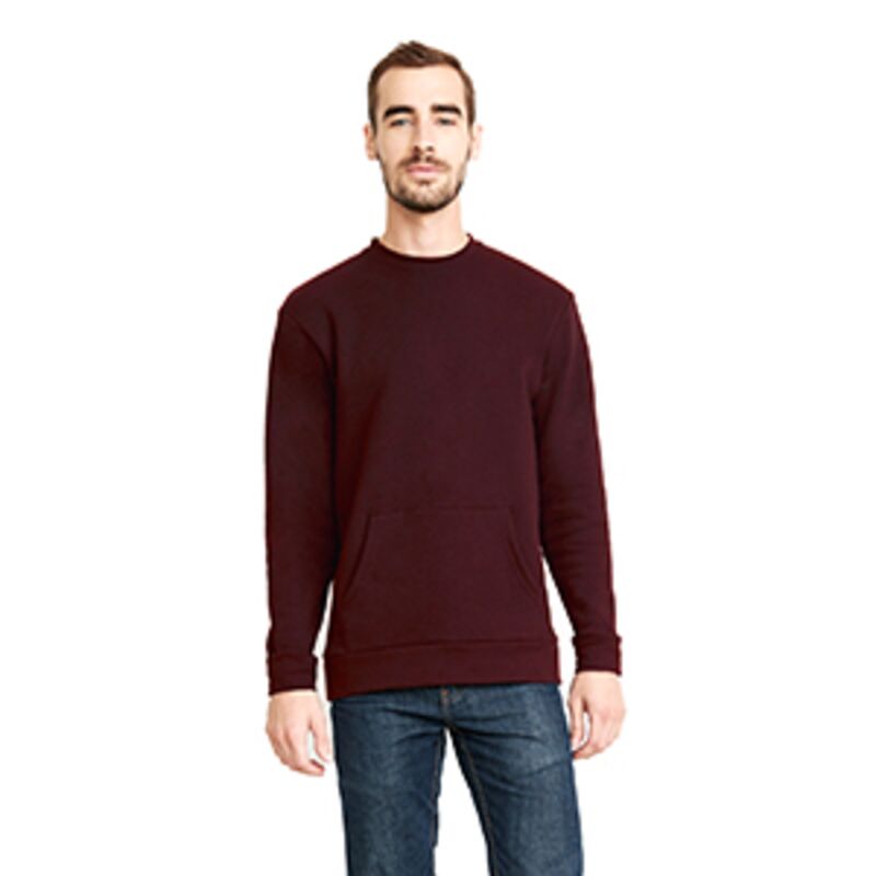 Next Level Apparel Unisex Santa Cruz Pocket Sweatshirt 9001 Unisex Santa Cruz Pocket Sweatshirt Thumbnail