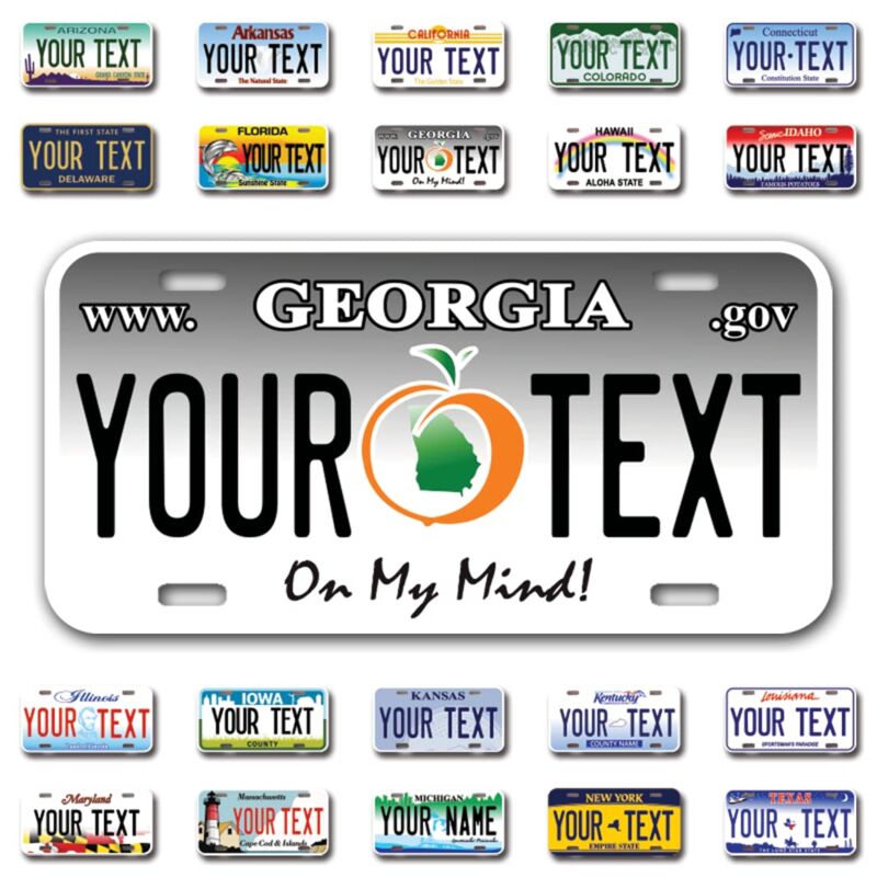 Custom License Plate  Thumbnail