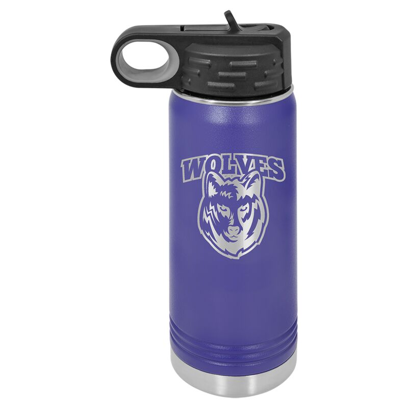 20 oz. Stainless Steel WATER BOTTLE Thumbnail