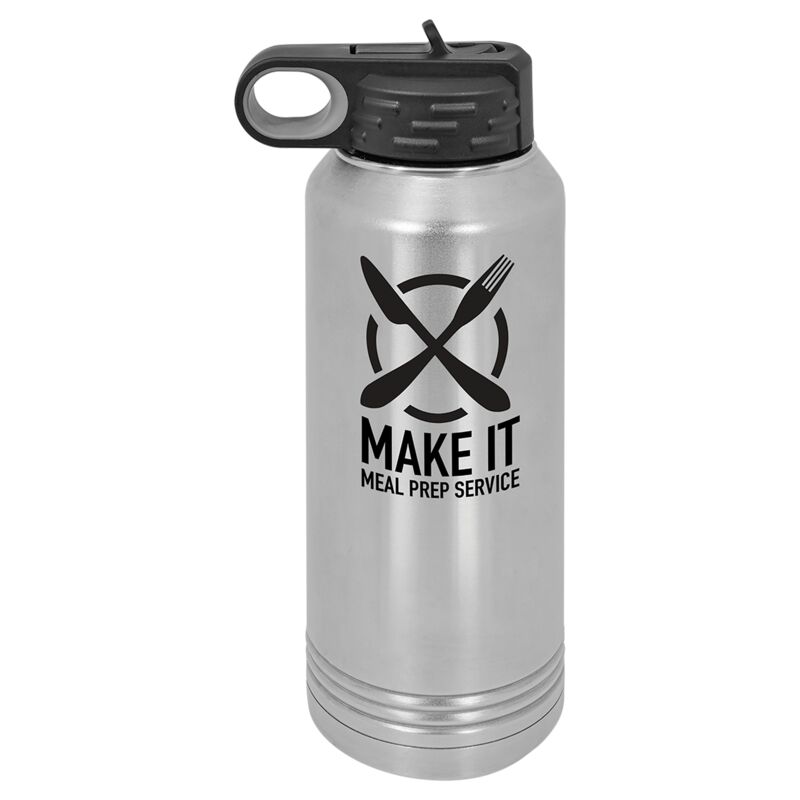 32 oz. Stainless Steel WATER BOTTLE Thumbnail