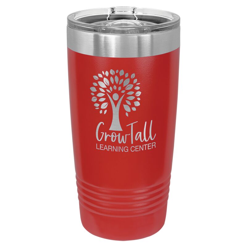 20 OZ Stainless Steel Tumbler with Slider Thumbnail