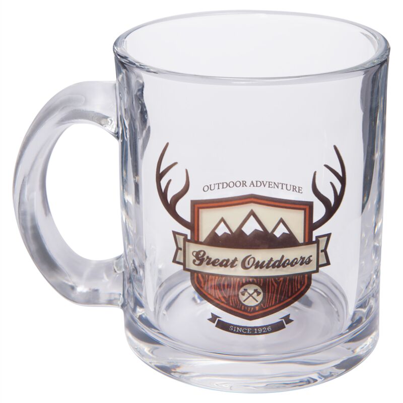 10 oz. Sublimation Glass Mug-Clear Thumbnail