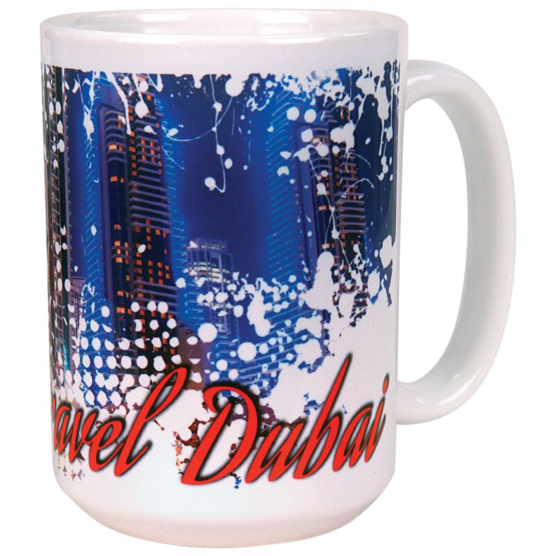 15 oz. White Sublimable Ceramic Mug Thumbnail