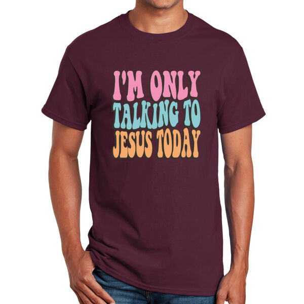 Im Only Talking With Jesus Today Thumbnail