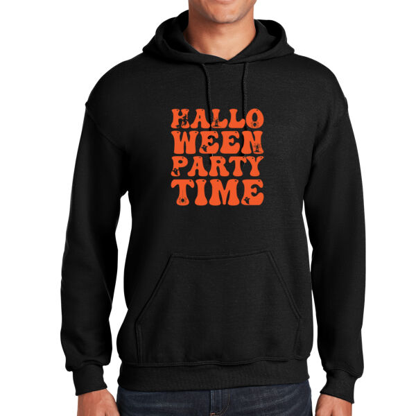 Halloween Party Time- Unisex Adult Fleece Hooded Sweatshirt Thumbnail