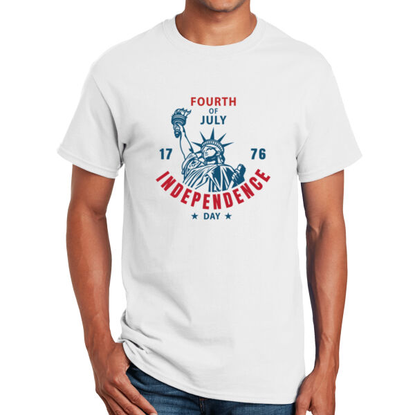 Statue of Liberty Independence Unisex T - Shirt Thumbnail