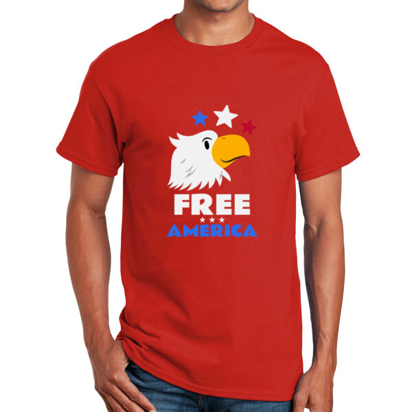 Free America Unisex Adult T -Shirt Thumbnail