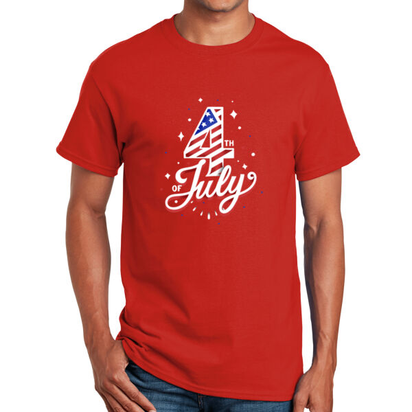 4th of July - Unisex Adult T -Shirt Thumbnail