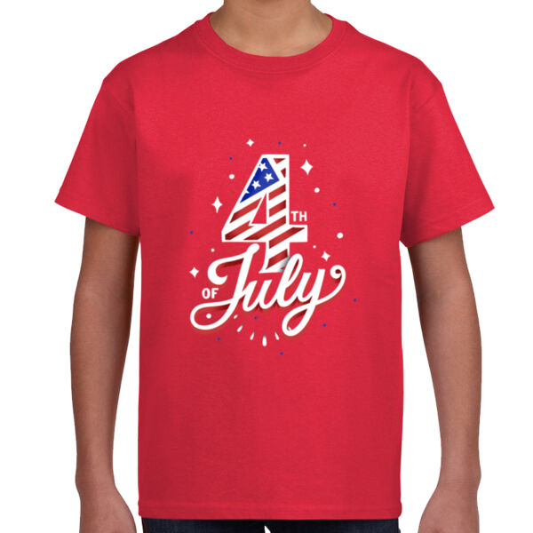 4th of July - Youth T -Shirt Thumbnail