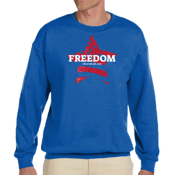 Freedom - Unisex Adult Fleece Crew Sweatshirt Thumbnail