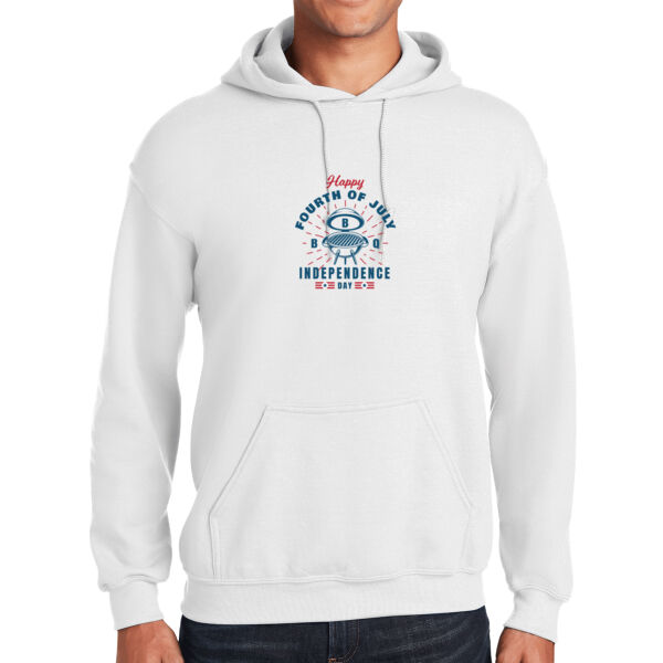 Happy Independence Day - Unisex Adult Fleece Hooded Sweatshirt Thumbnail