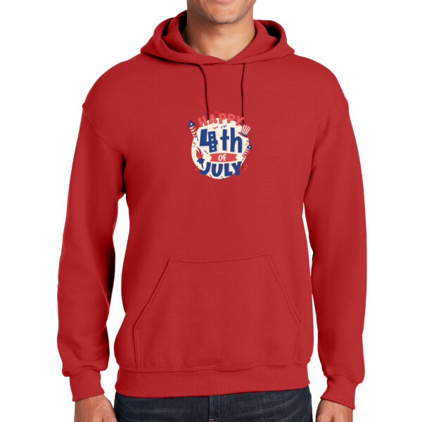 Patriotic Celebration - Unisex Adult Fleece Hooded Sweatshirt Thumbnail