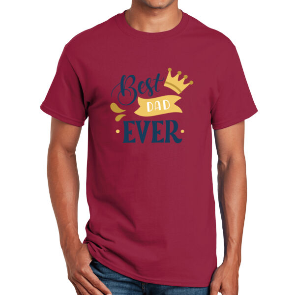 Best Dad Ever Adult T - Shirt Thumbnail