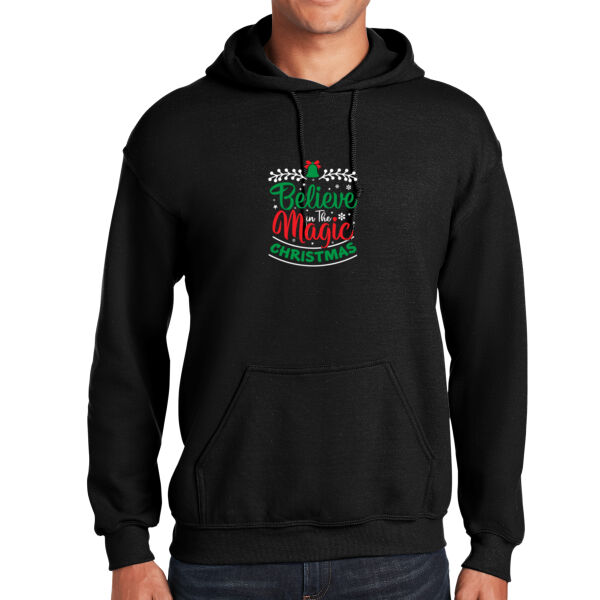 Believe in the Magic Christmas - Unisex Adult Fleece Hooded Sweatshirt Thumbnail