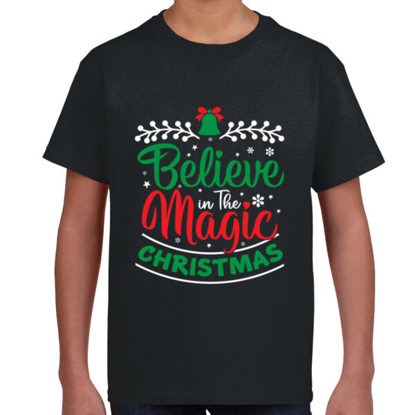 Believe in the Magic Christmas - Youth T -Shirt Thumbnail