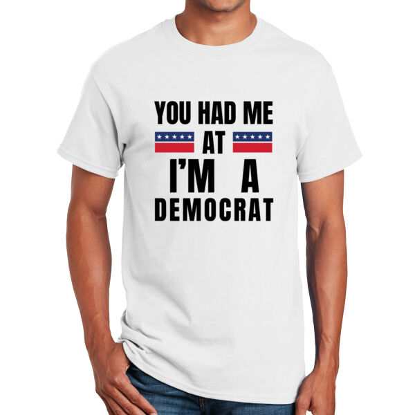 I'm A Democrat- Unisex Adult T - Shirt Thumbnail