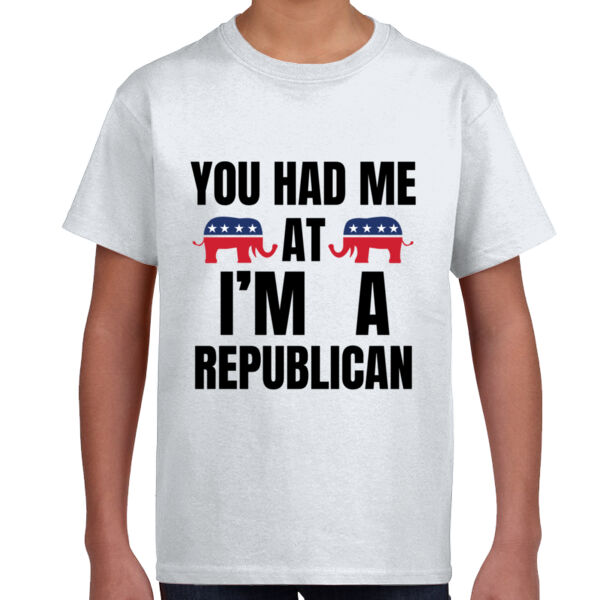 I'm A Republican - Youth T - Shirt Thumbnail