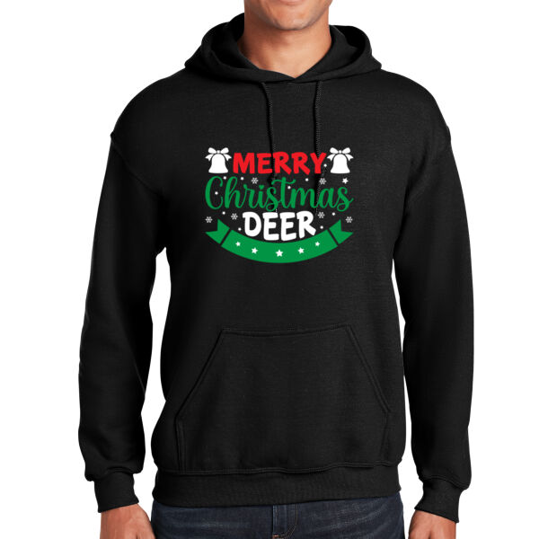 Santa Clause Coming - Unisex Adult Fleece Hooded Sweatshirt Thumbnail