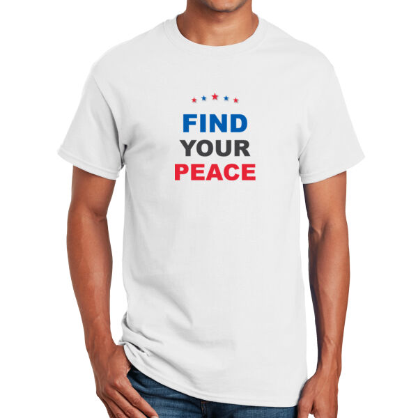 Find Your Peace - Unisex Adult T - Shirt Thumbnail
