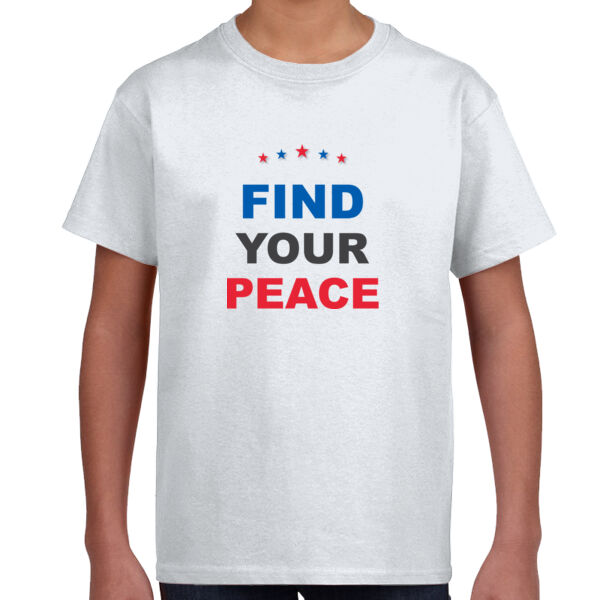 Find Your Peace - Youth T -Shirt Thumbnail