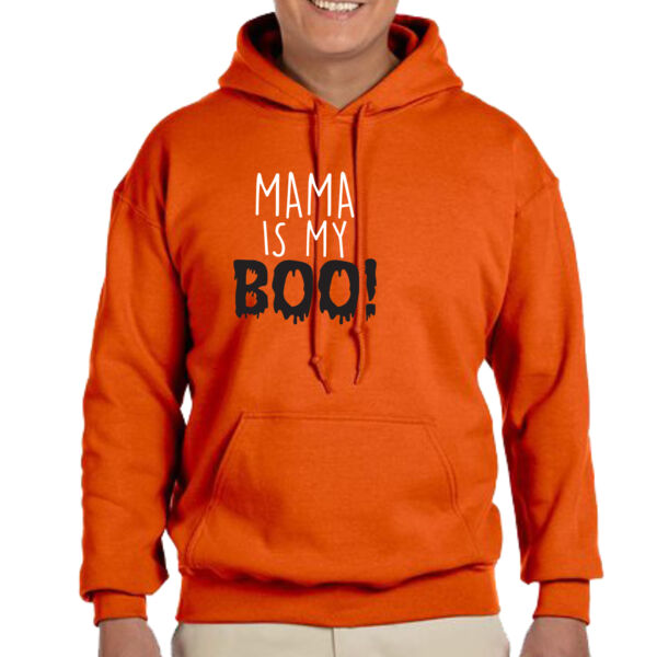 Mama Is My BOO - Unisex Adult Fleece Hooded Sweatshirt Thumbnail