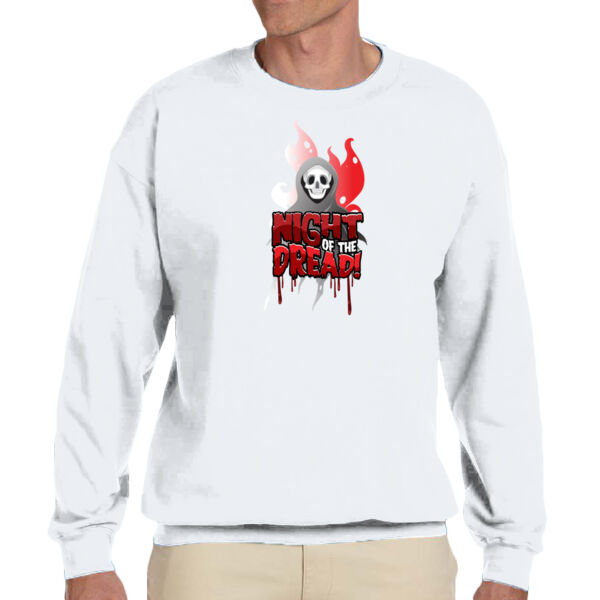 Night of the Dread! - Unisex Adult Fleece Crew Sweatshirt Thumbnail