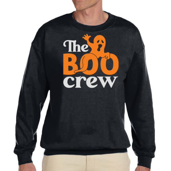 The BOO Crew - Unisex Adult Fleece Crew Sweatshirt Thumbnail