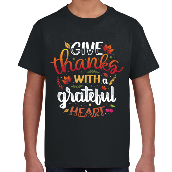 Grateful Heart - Youth T -Shirt Thumbnail