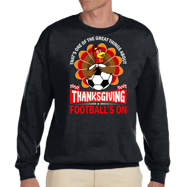 Great Things - Unisex Adult Fleece Crew Sweatshirt Thumbnail