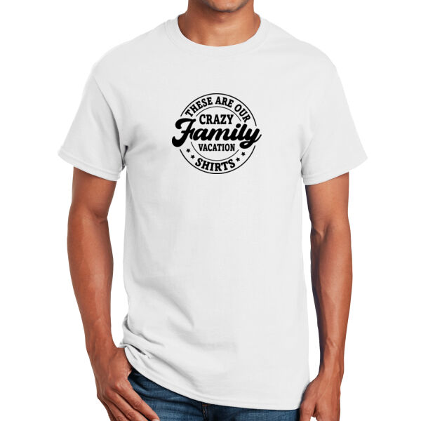 Crazy Family Vacation - Adult Unisex T - Shirt Thumbnail