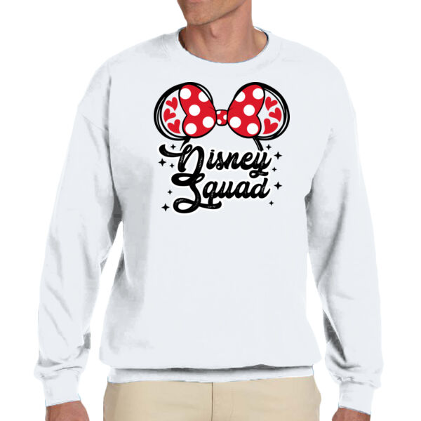 Disney Squad - Unisex Adult Fleece Crew Sweatshirt Thumbnail