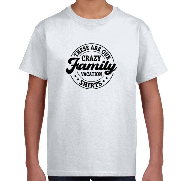 Crazy Family Vacation - Youth T -Shirt Thumbnail