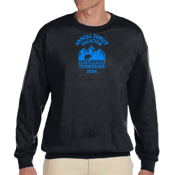 Annual Family Vacation - Unisex Adult Fleece Crew Sweatshirt Thumbnail
