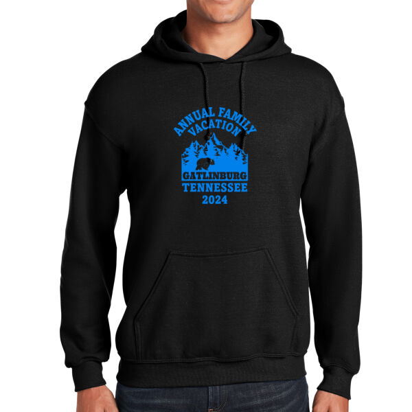 Annual Family Vacation - Unisex Adult Fleece Hooded Sweatshirt Thumbnail