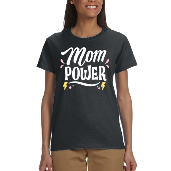 Mom Power - Adult T - Shirt Thumbnail